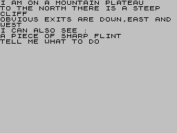 Adventure A: Planet of Death screenshot 3 for ZX Spectrum